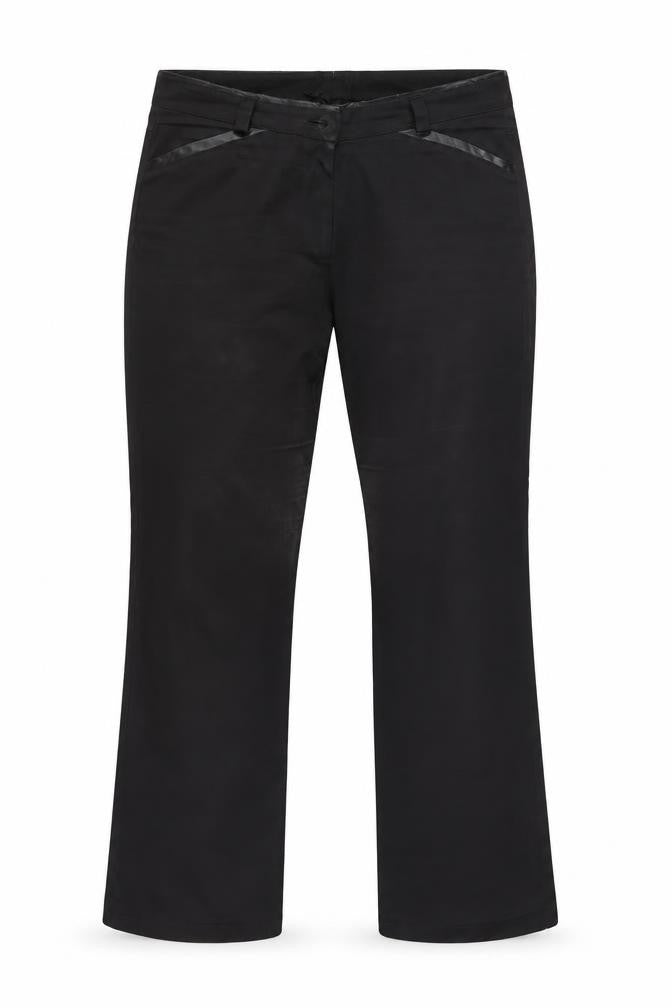 Preworn Womens Black   Trousers  Size 35 L27 in