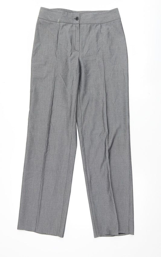 Preworn Womens Grey   Trousers  Size 8 L30 in
