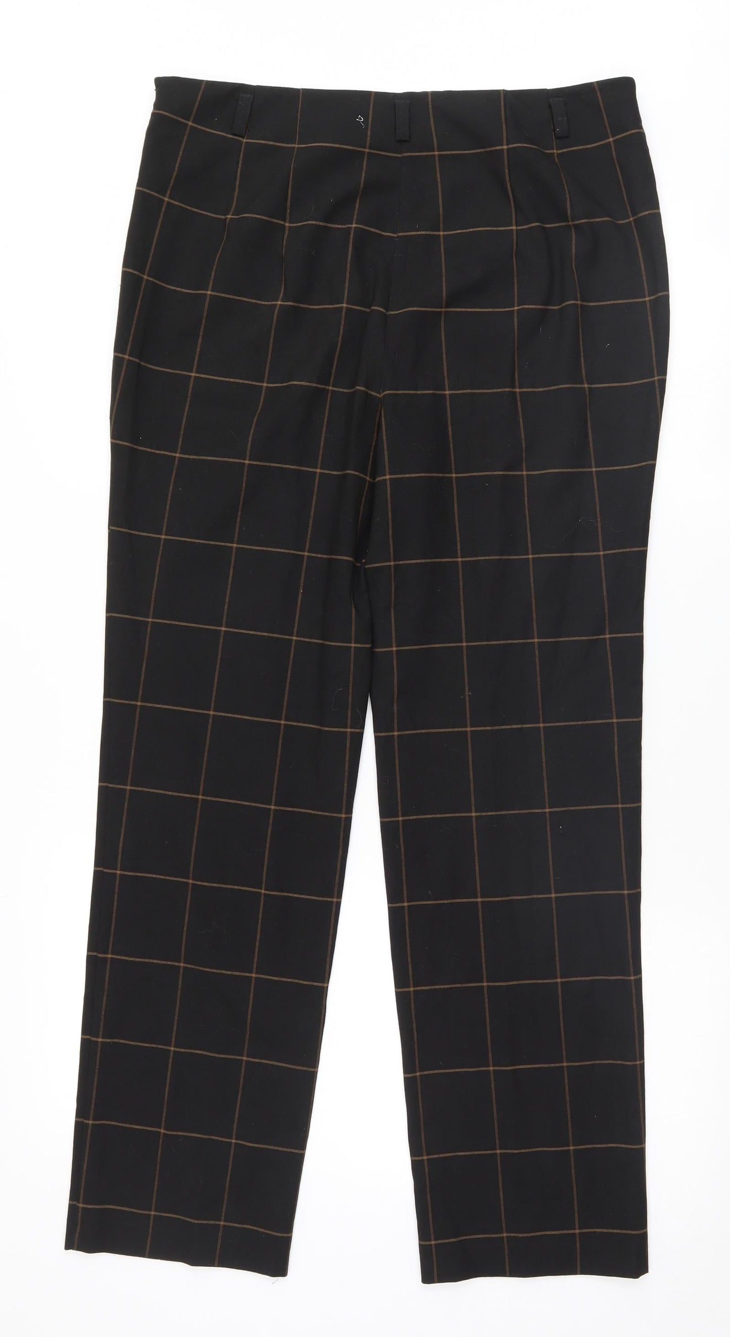 Taranko Womens Black   Trousers  Size 12 L29 in