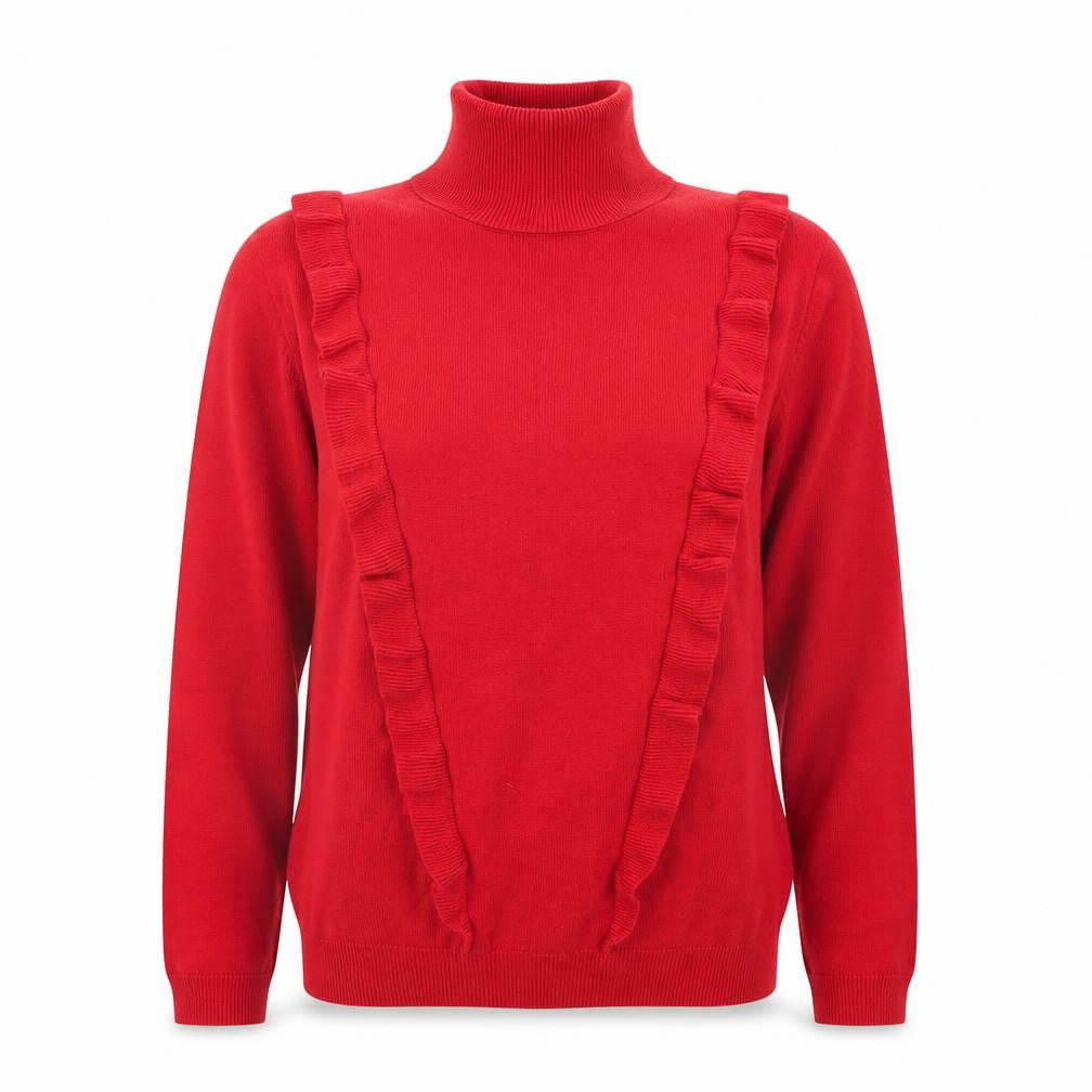 R Edition Womens Red   Pullover Jumper Size M