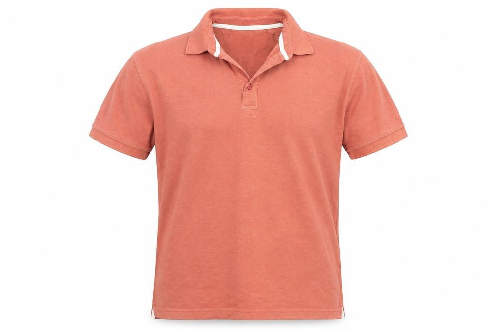 Easy Mens Orange    Polo Size L