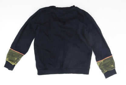 Marks & Spencer Girls Blue   Pullover Jumper Size 12-13 Years