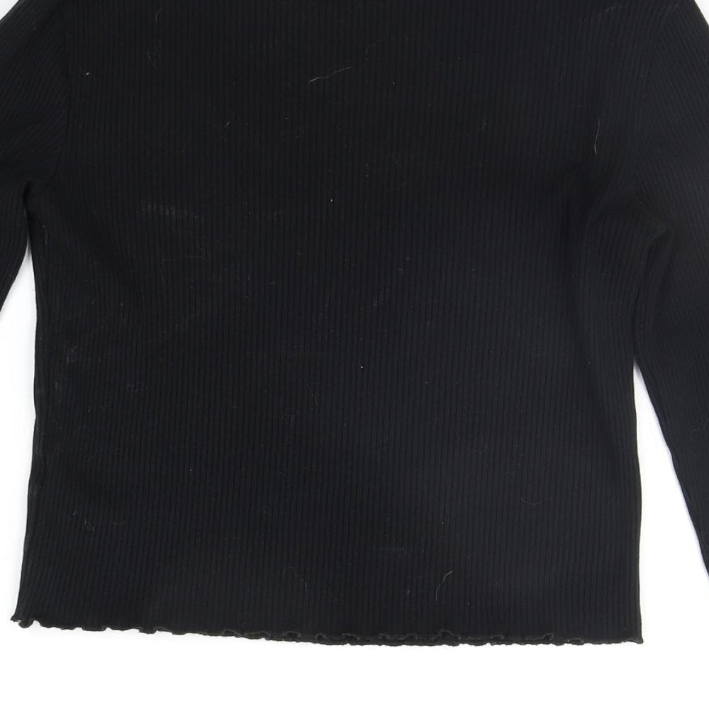 Miss Selfridge Womens Black   Pullover Jumper Size 12
