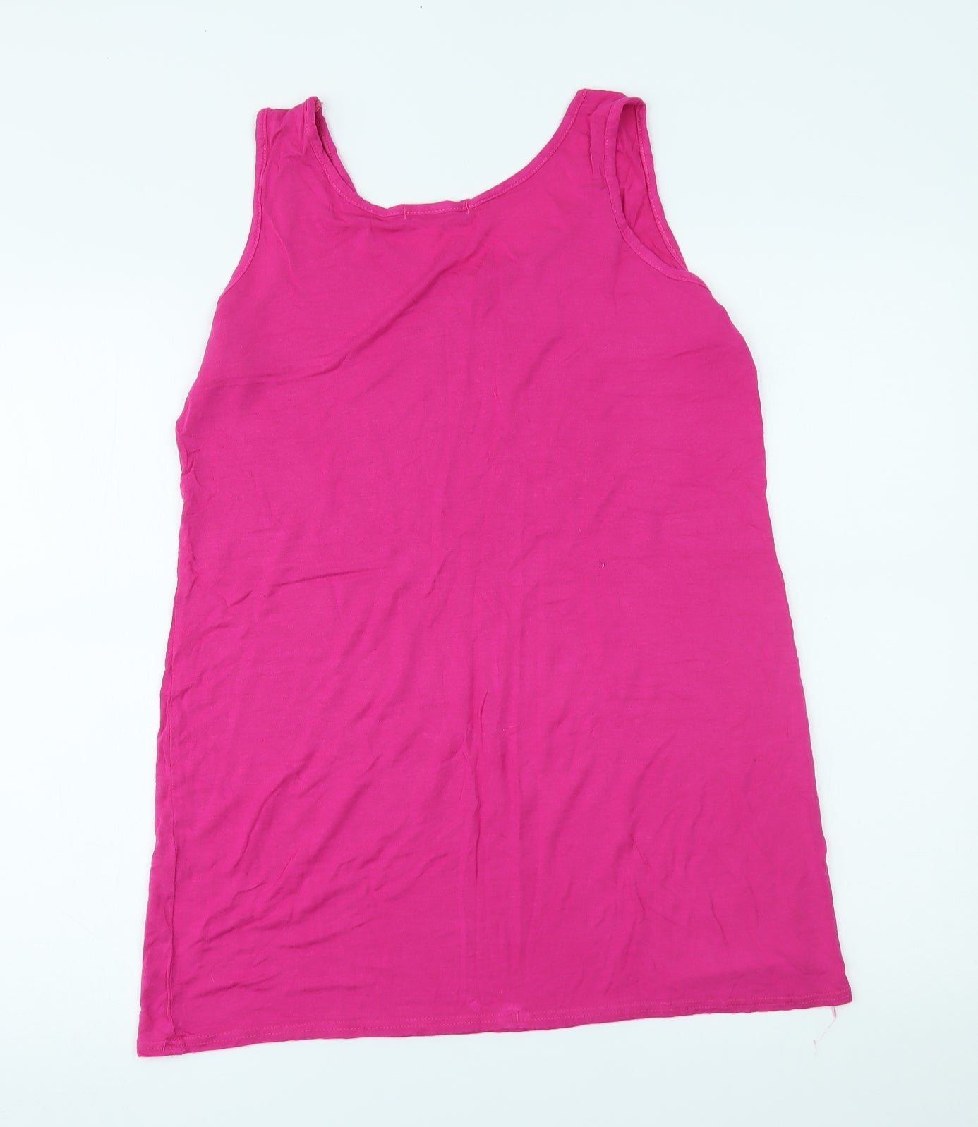 Zuppe Womens Pink   Basic Tank Size 16