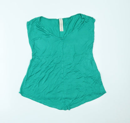 Next Womens Green   Basic Blouse Size 10