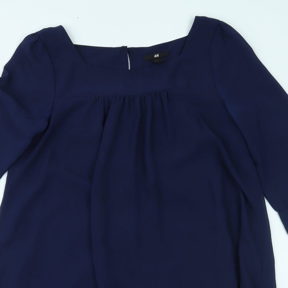 H&M Womens Blue   A-Line  Size 10