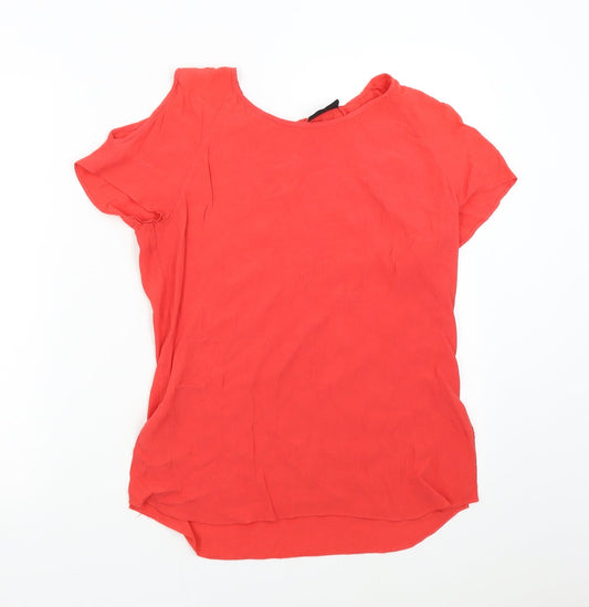 Wallis Womens Red   Basic Blouse Size S