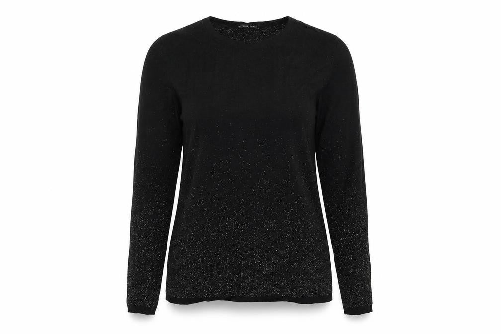 LC Wakiki Womens Black  Knit Pullover Jumper Size L