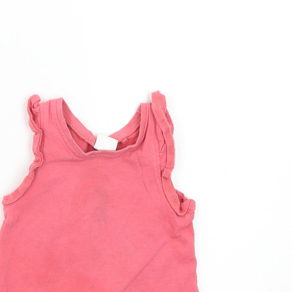 NEXT Baby Pink   Basic Tank Size 9-12 Months