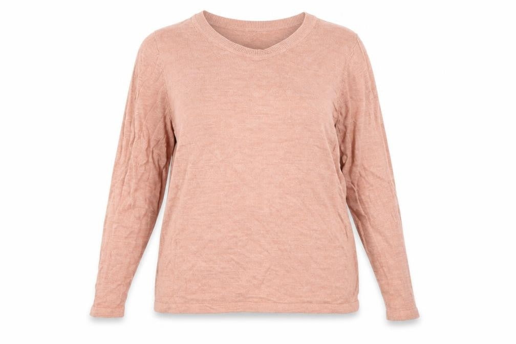 Marks & Spencer Womens Orange  Knit Pullover Jumper Size 18