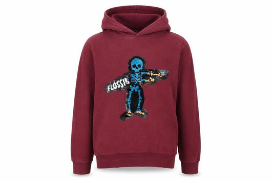 Next Boys Red   Pullover Hoodie Size M  - Flossin
