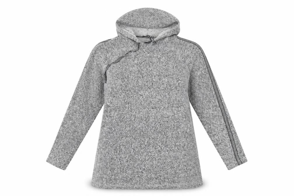 BDM Collection Womens Grey   Pullover Hoodie Size L