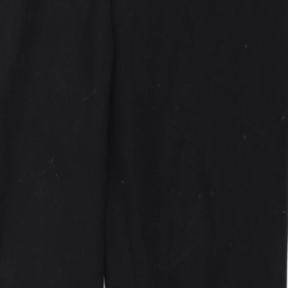 BHS Womens Black   Trousers  Size 8 L28 in