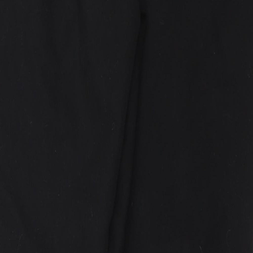 BHS Womens Black   Trousers  Size 8 L28 in