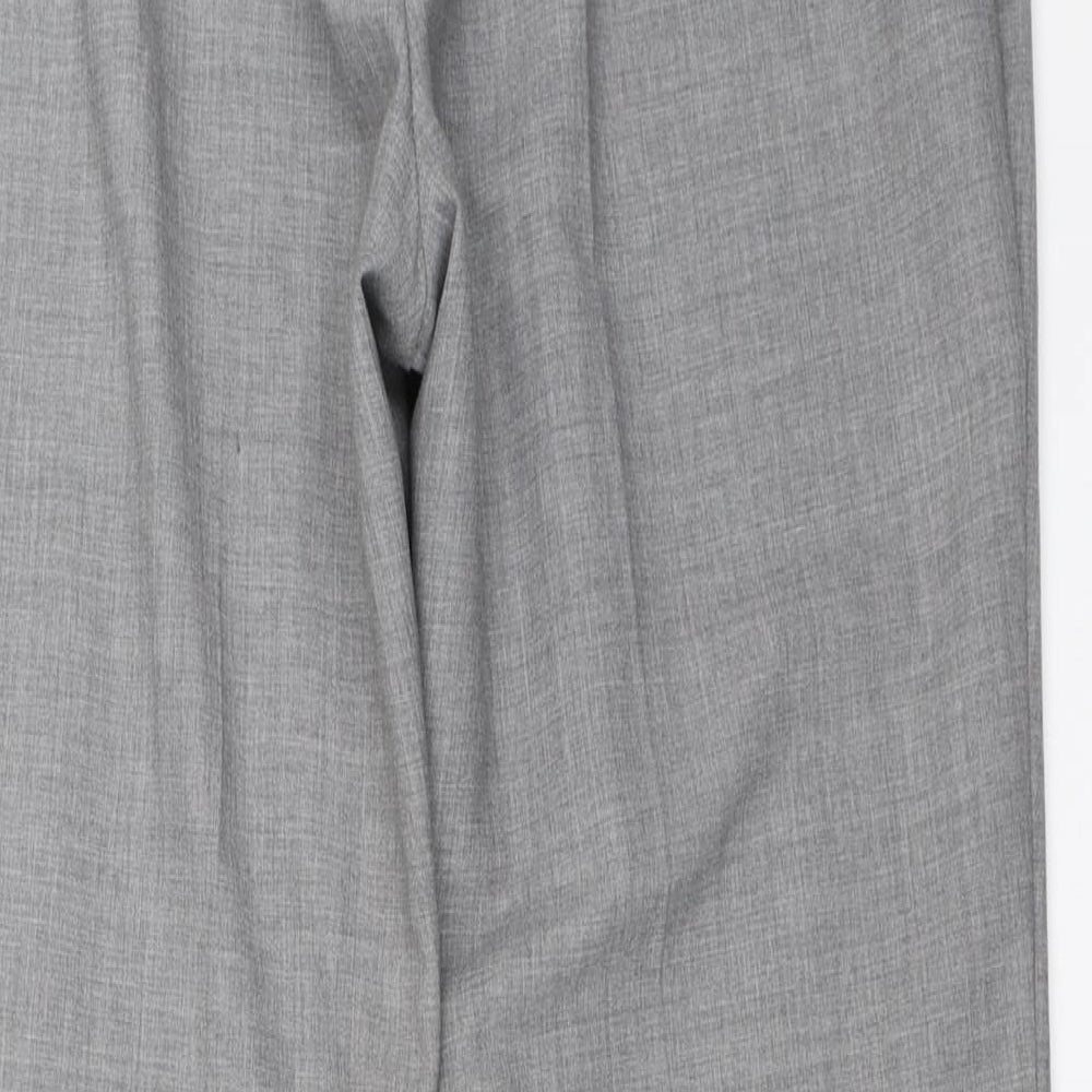 Marks and Spencer Womens Grey   Trousers  Size 14 L28 in
