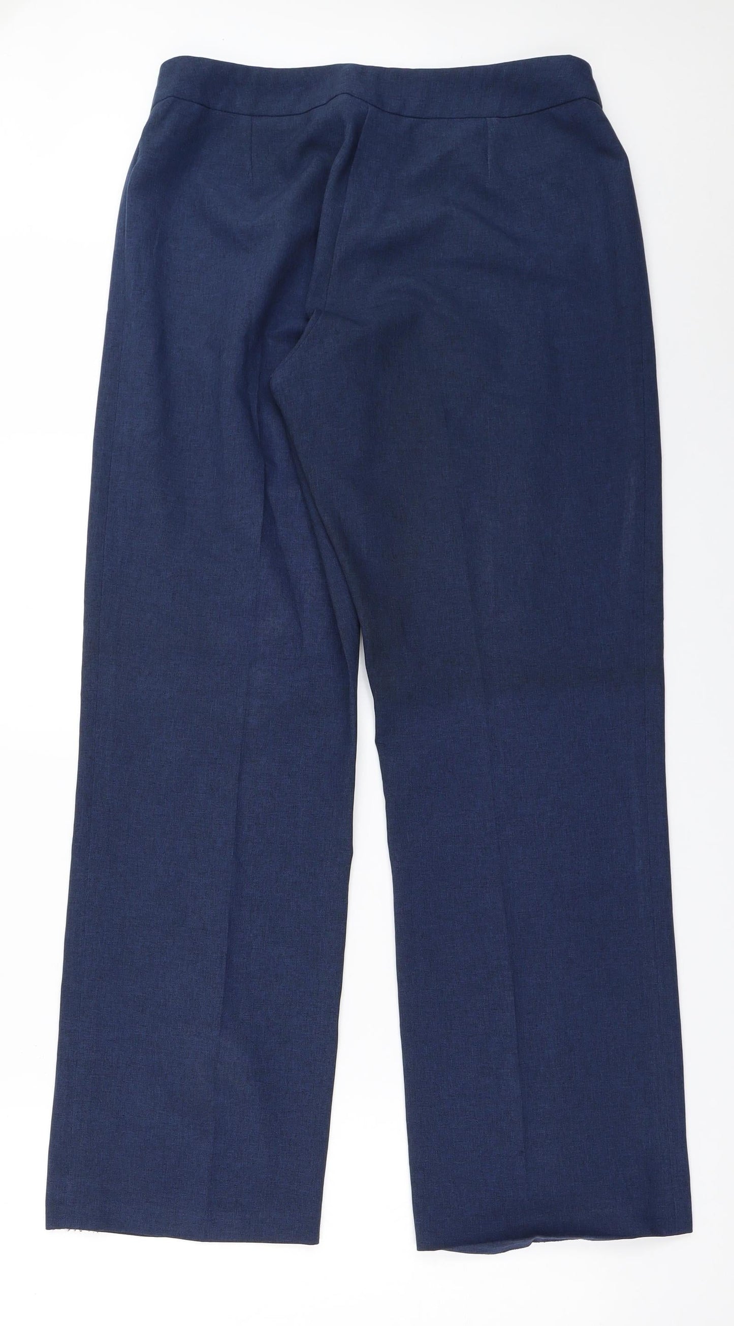 Simply Classic Womens Blue   Trousers  Size 12 L30 in