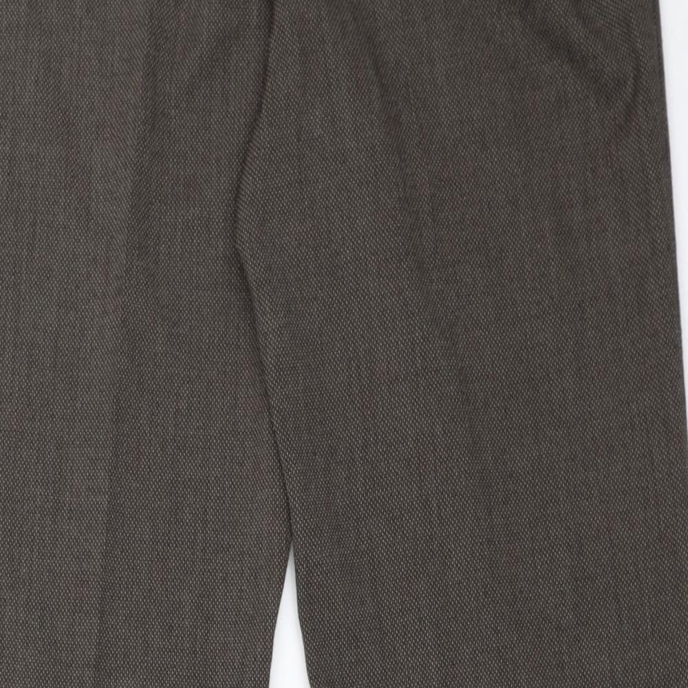 Wallis Womens Brown   Trousers  Size 12 L28 in