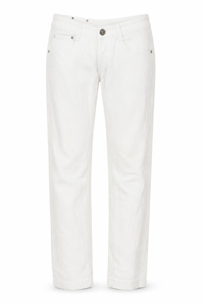 Revers Womens White   Straight Jeans Size 38 L28 in