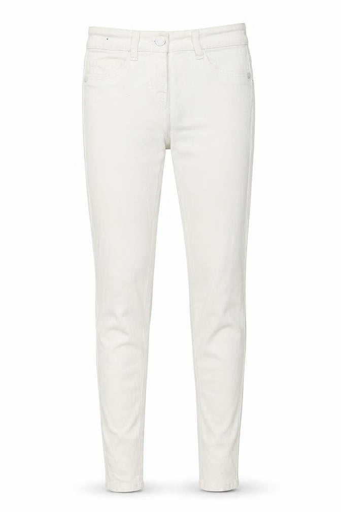 NEXT Womens Ivory   Skinny Jeans Size 8 L30 in