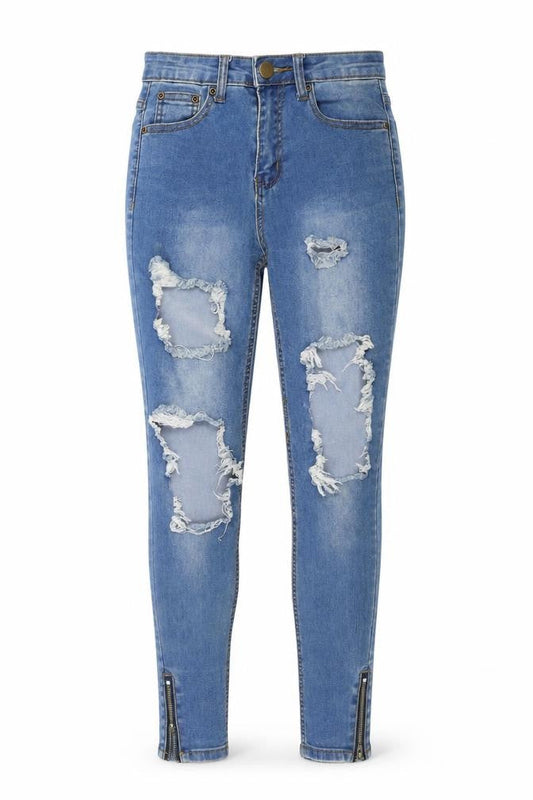 Womens Blue   Skinny Jeans Size 25 in L26.5 in