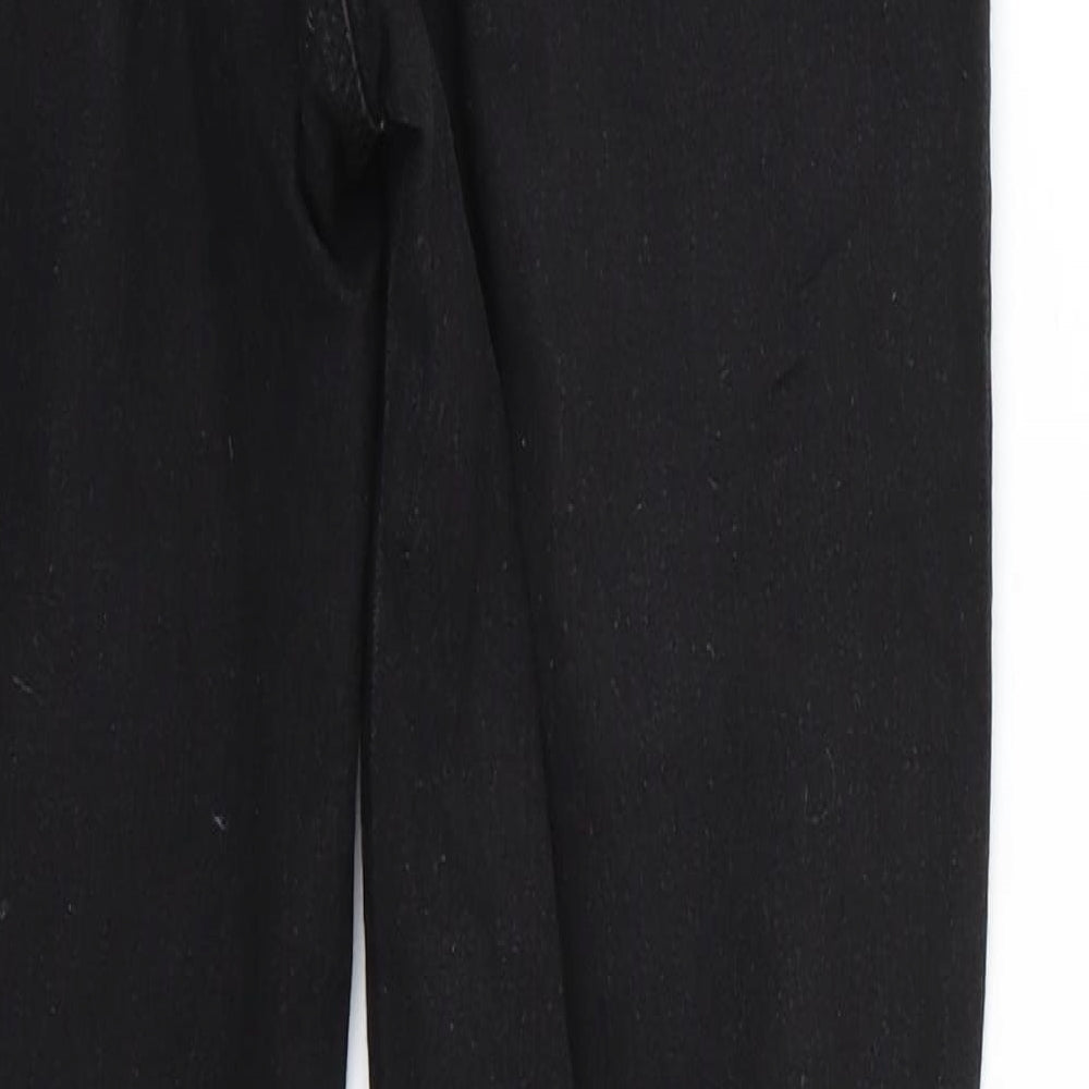 Denim & Co. Womens Black   Jegging Jeans Size 10 L27 in