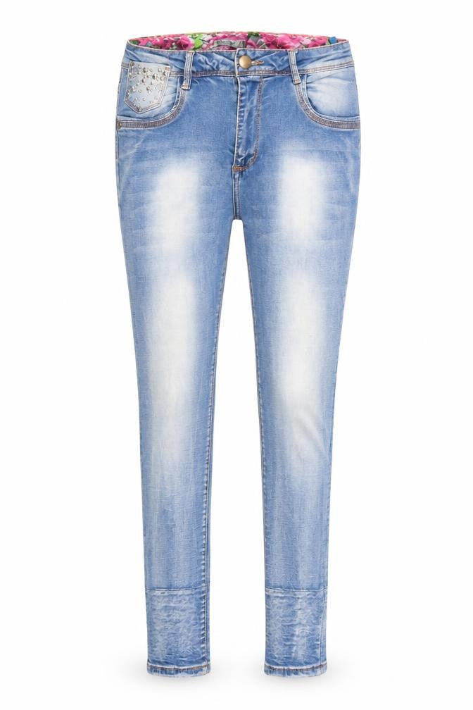 oxygene Womens Blue   Skinny Jeans Size M L26 in
