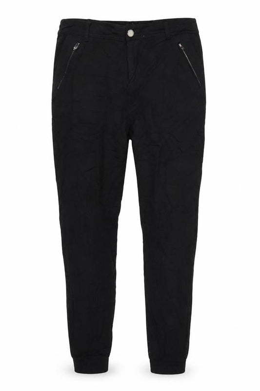 RESERVED Womens Black   Trousers  Size 10 L23 in