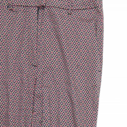 La Redoute Womens Multicoloured Geometric  Trousers  Size 14 L23 in