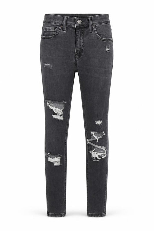 Topshop Mens Black   Skinny Jeans Size 26 L24 in