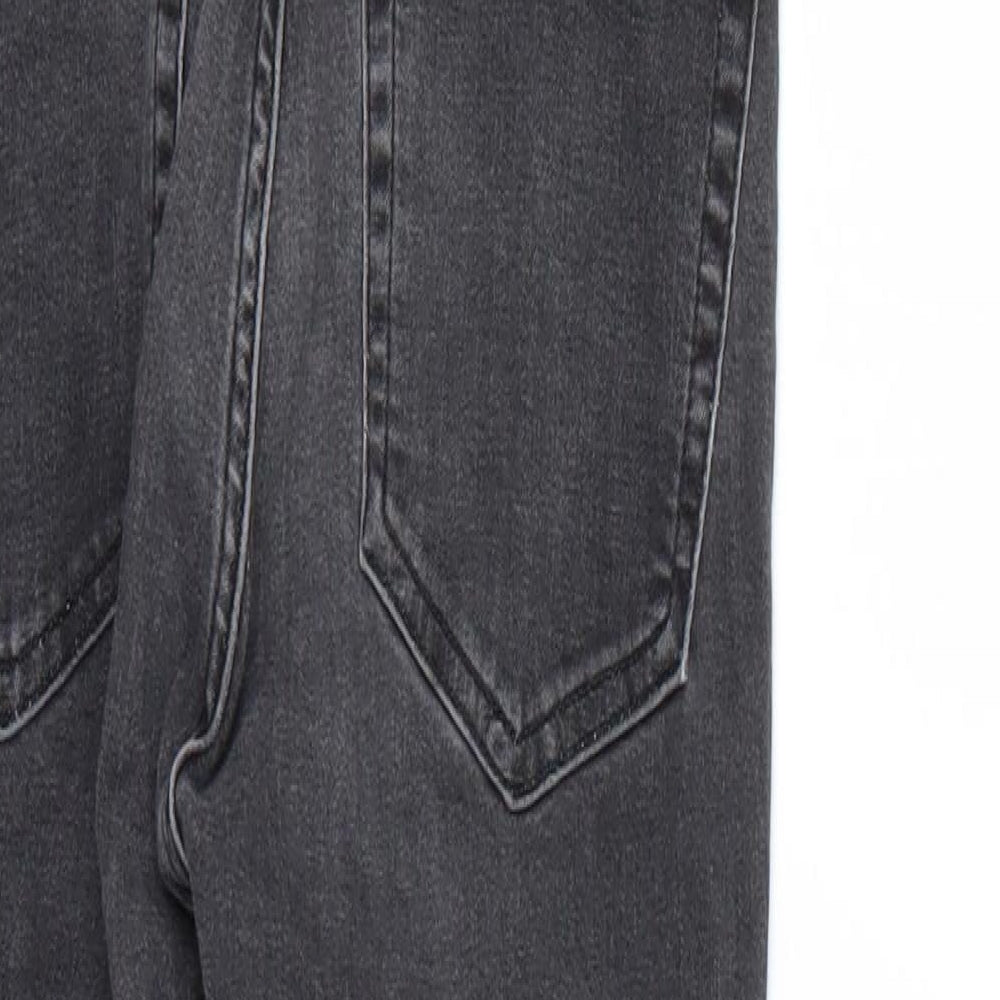 Topshop Mens Black   Skinny Jeans Size 26 L24 in