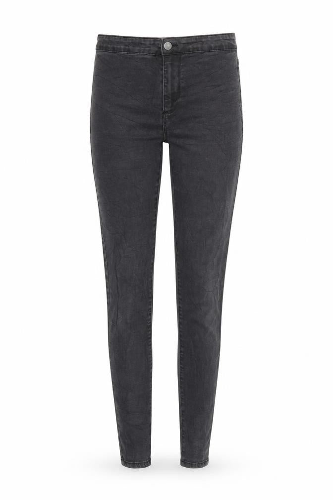 Denim & Co. Womens Black   Skinny Jeans Size 12 L26 in