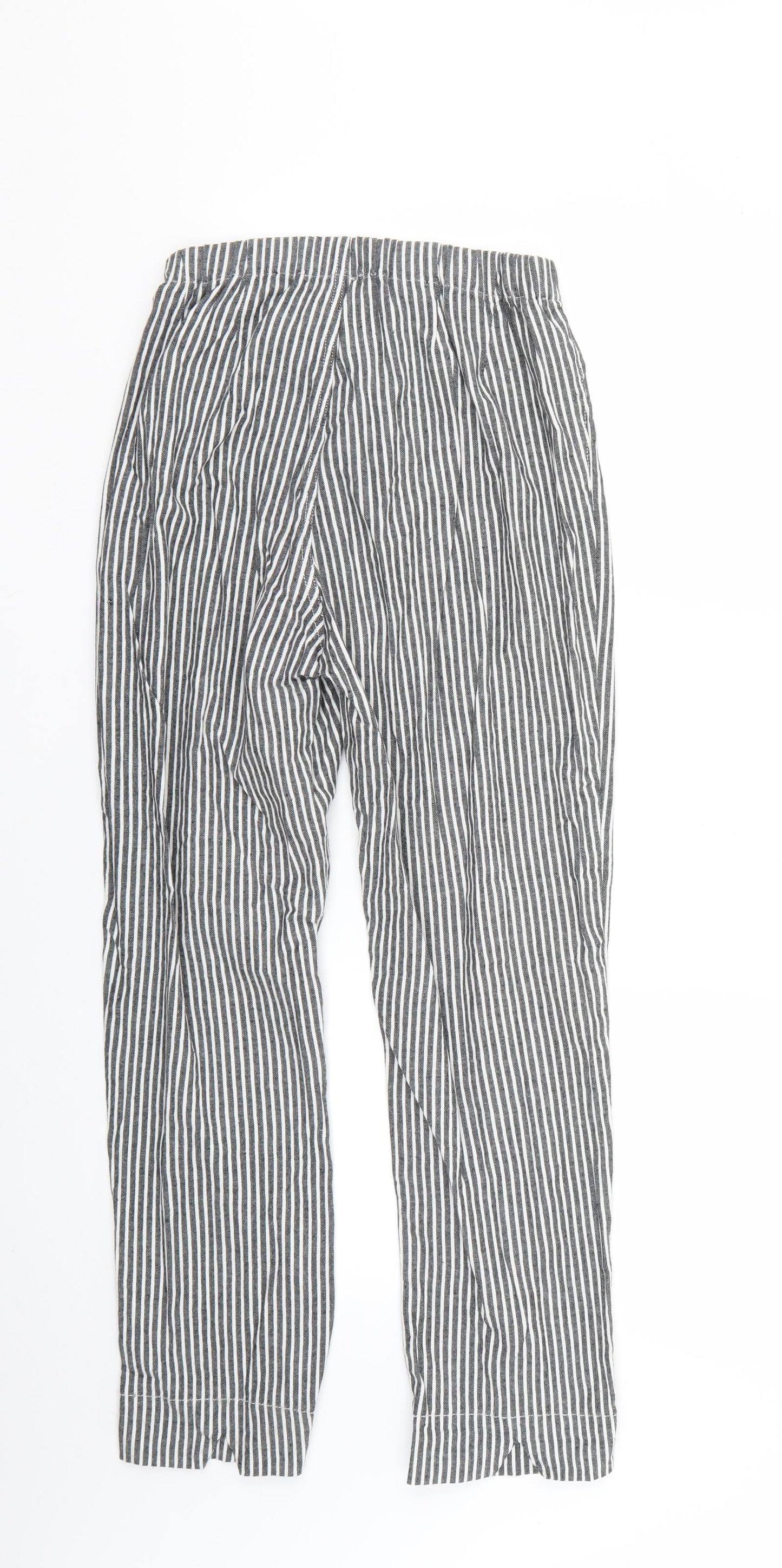 j.galt Womens Grey Striped  Trousers   L23 in