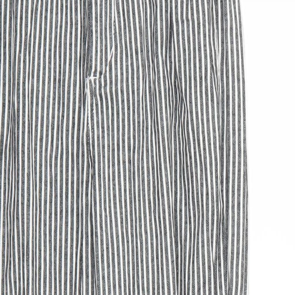 j.galt Womens Grey Striped  Trousers   L23 in