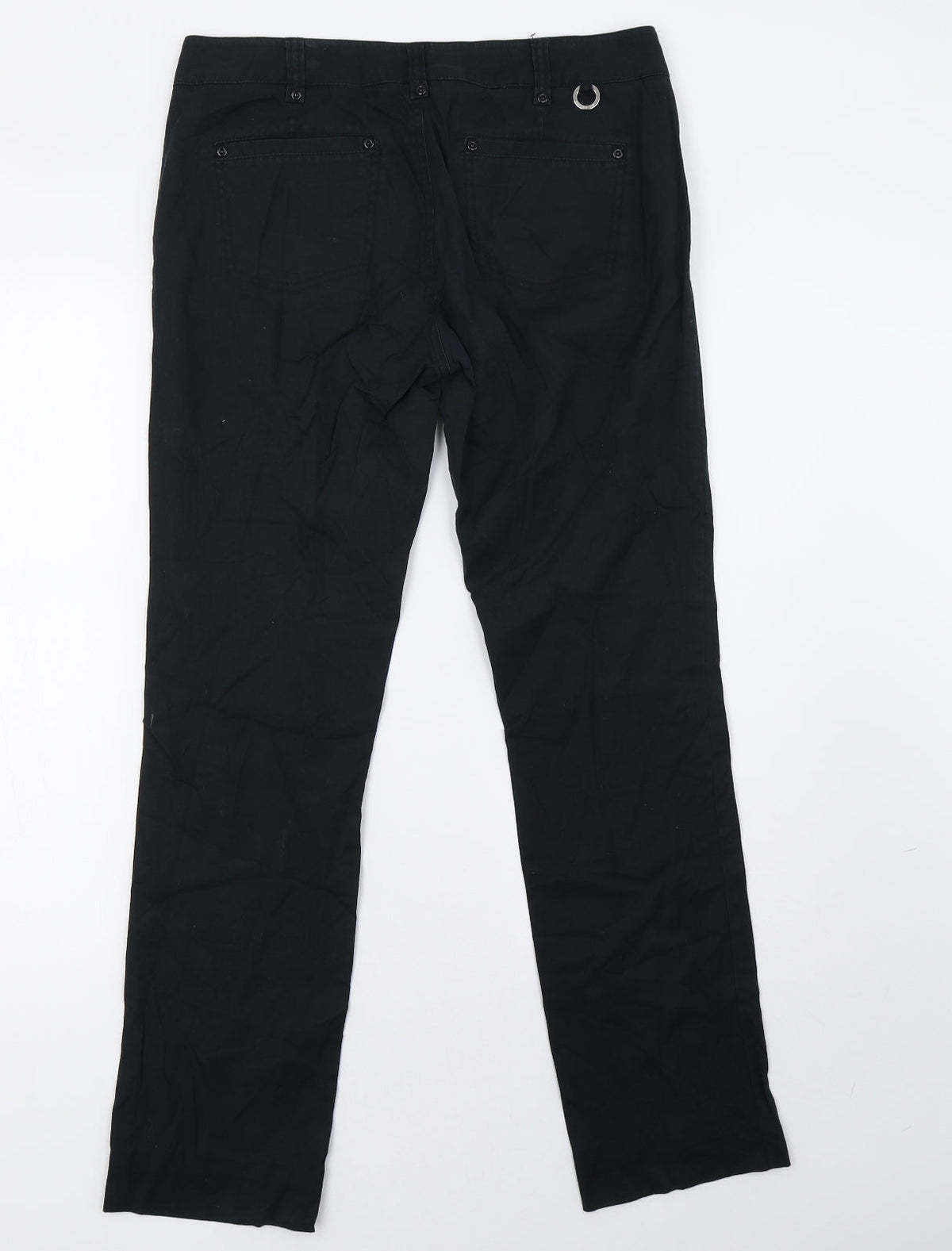 stockh lm Womens Black   Trousers  Size 12 L31 in