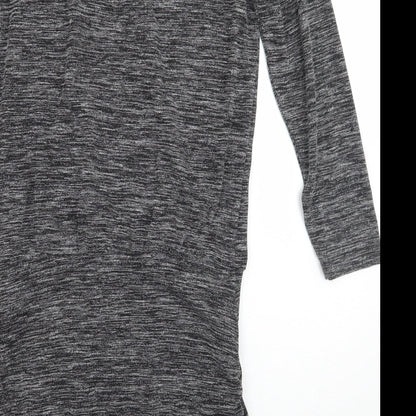 Brand and care label for Roman women’s grey a-line, size UK 12