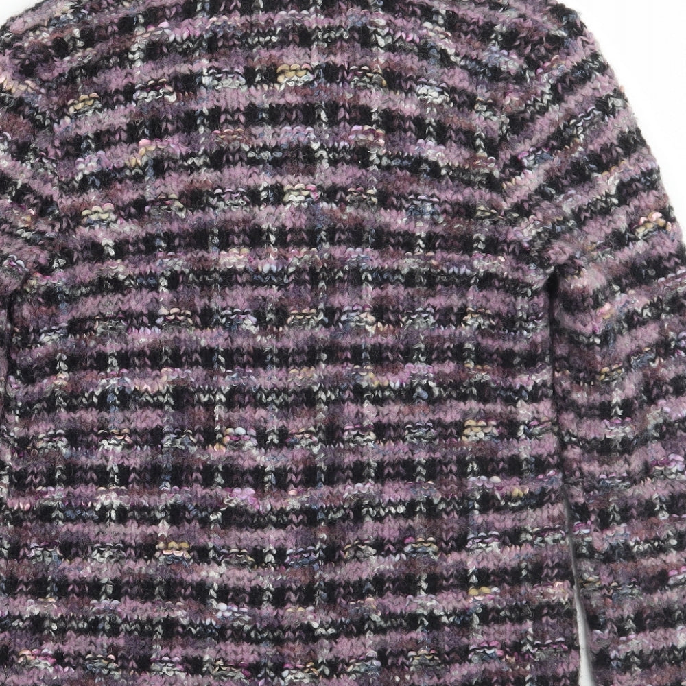 George Womens Purple   Jacket Coatigan Size 10