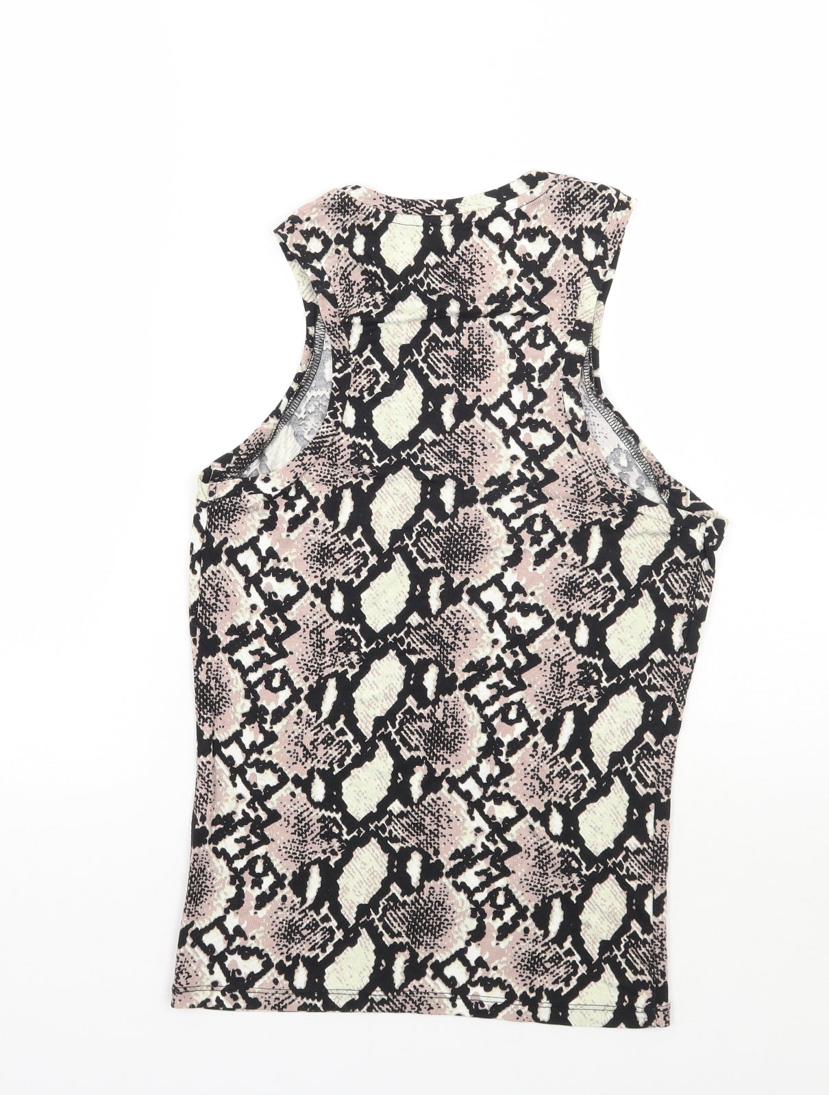 Red Herring Womens Beige Animal Print  Basic Tank Size 10