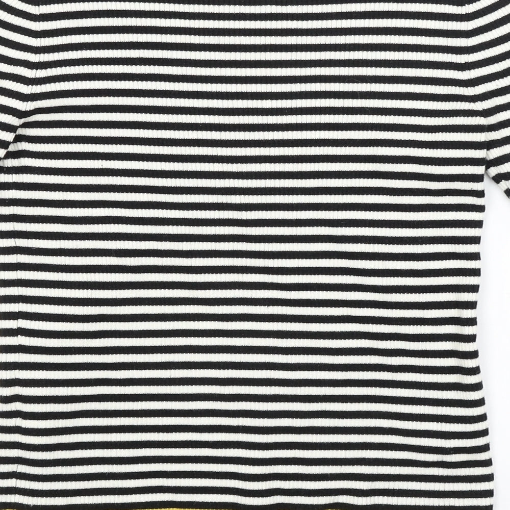 Preworn Womens Multicoloured Striped  Pullover Jumper Size M