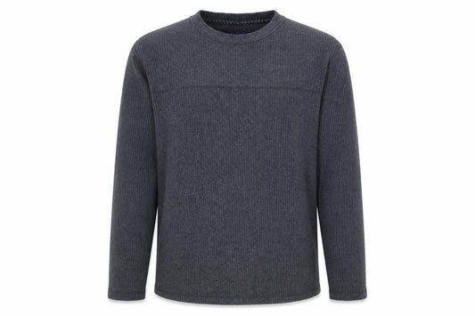 Atlantic Bay Mens Grey   Pullover Jumper Size M