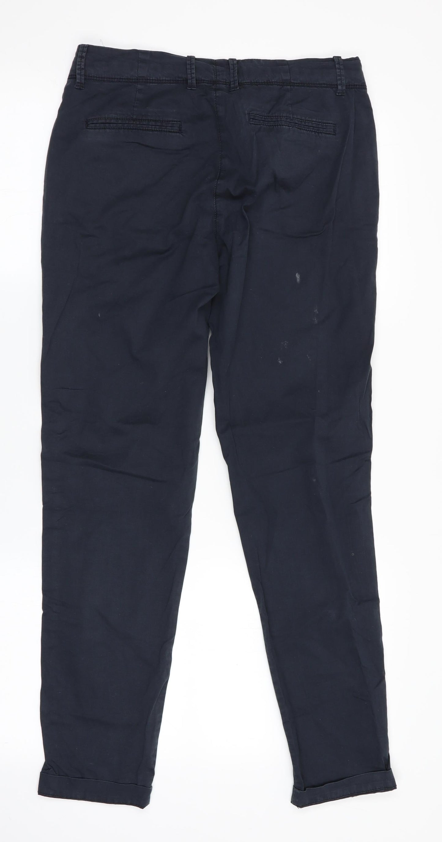 Tntuum Womens Blue   Chino Trousers Size 6 L28 in