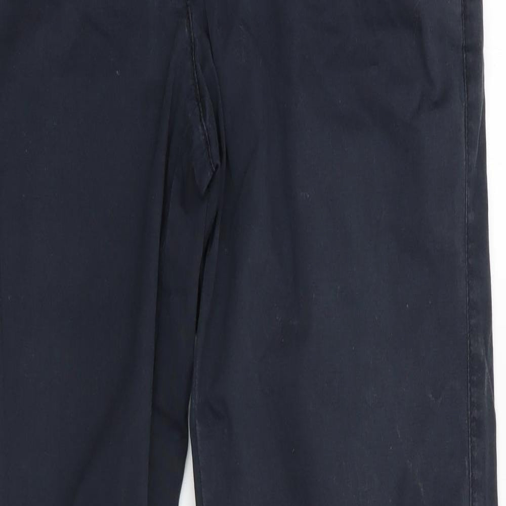 Tntuum Womens Blue   Chino Trousers Size 6 L28 in