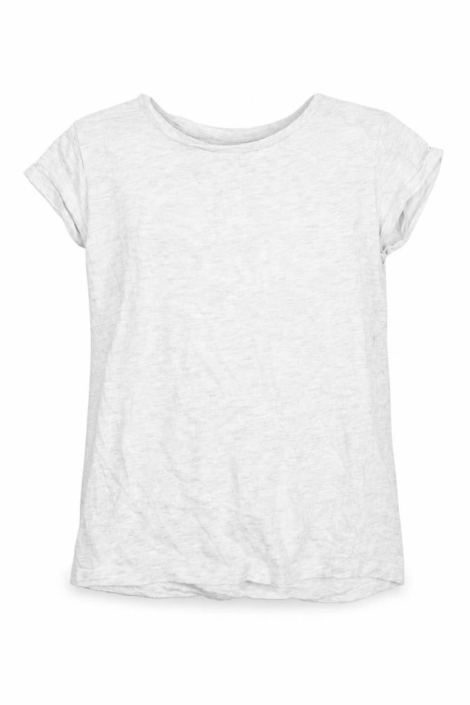 H&M Girls Grey   Basic T-Shirt Size 9-10 Years