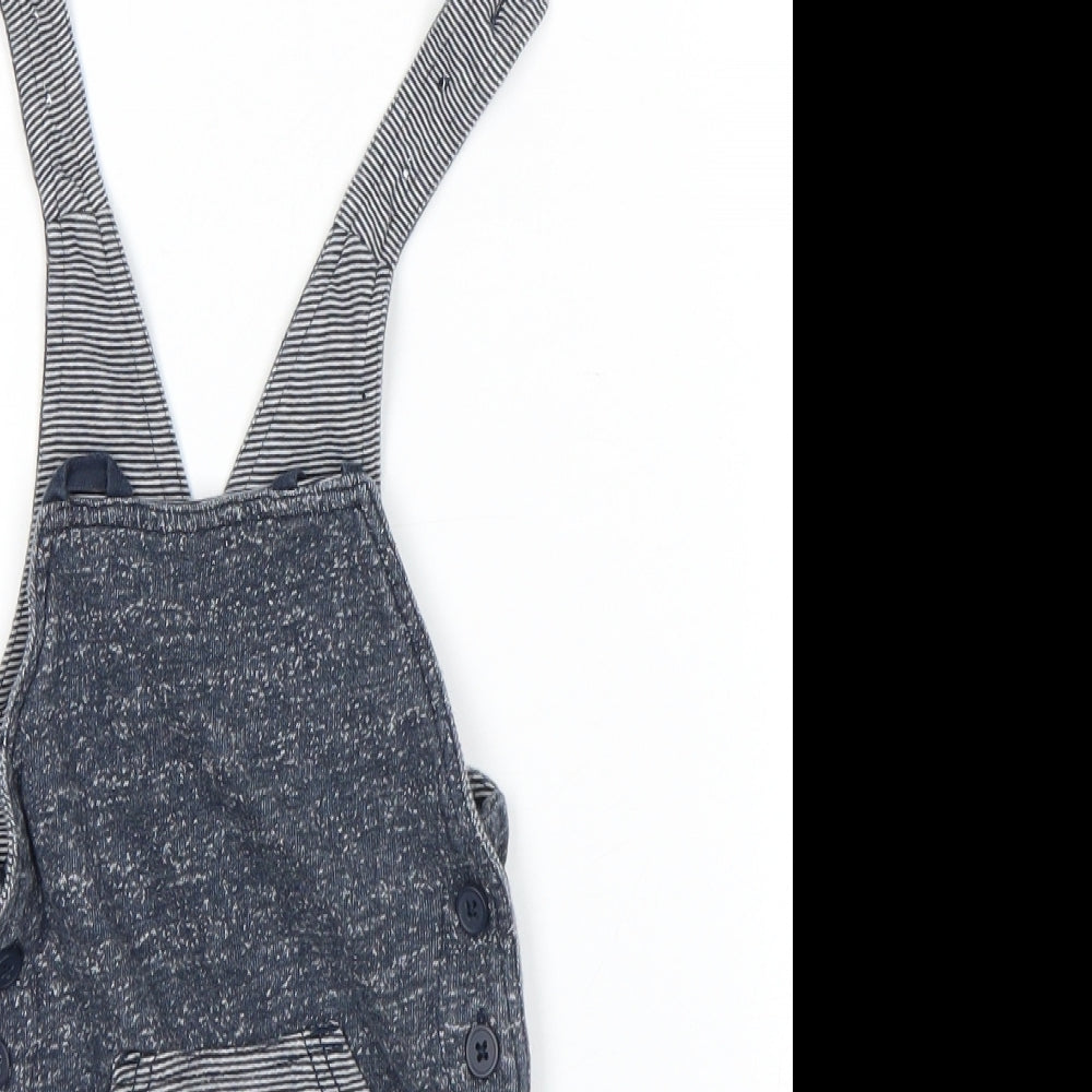 George Boys Grey   Dungaree One-Piece Size 3-6 Months