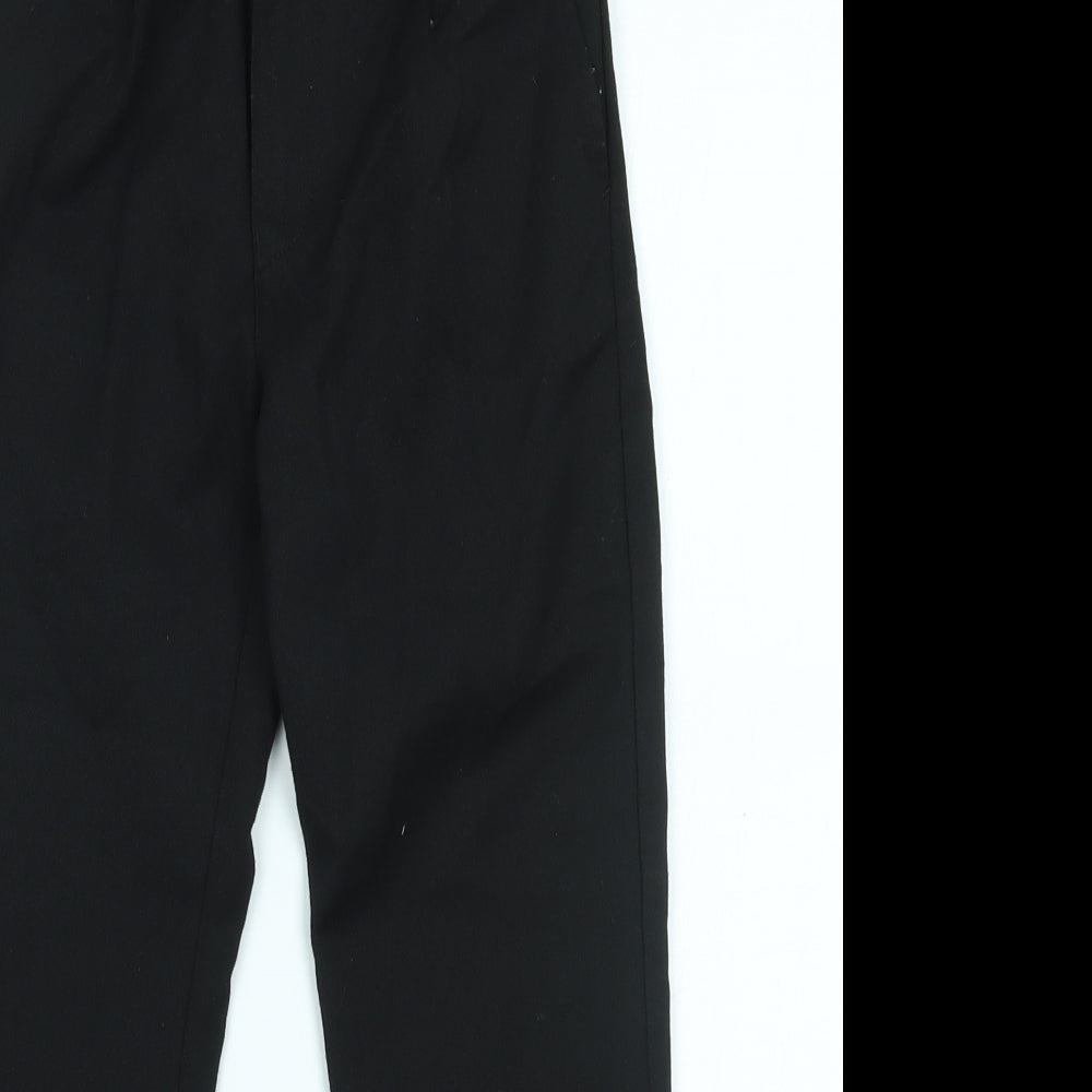 F&F Boys Black   Chino Trousers Size 5-6 Years