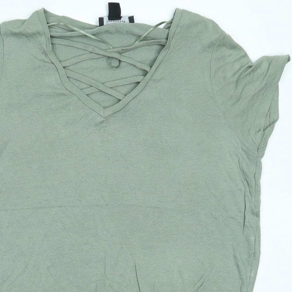 Atmosphere Womens Green   Basic T-Shirt Size 12