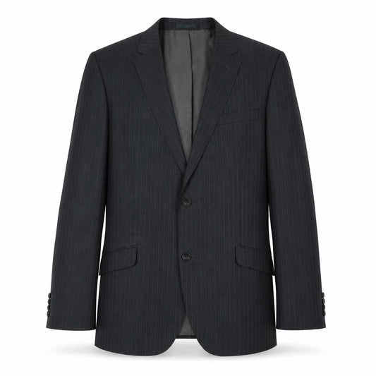 Butler & Webb Mens Blue Striped Jacket Blazer Size 40