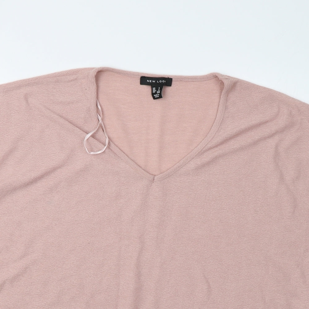 New Look Womens Pink   Basic Blouse Size S