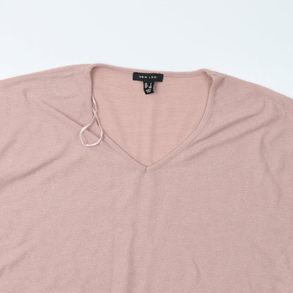 New Look Womens Pink   Basic Blouse Size S