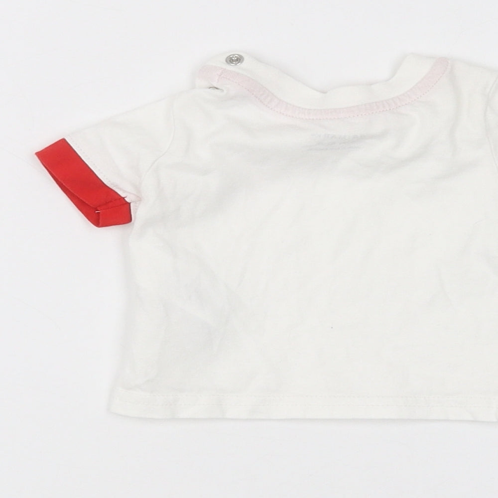 Primark Baby White   Basic T-Shirt Size 0-3 Months