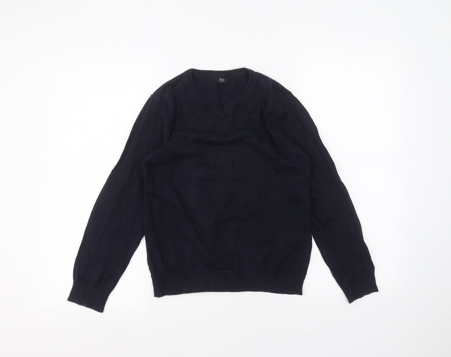 F&F Girls Blue   Basic T-Shirt Size 9-10 Years